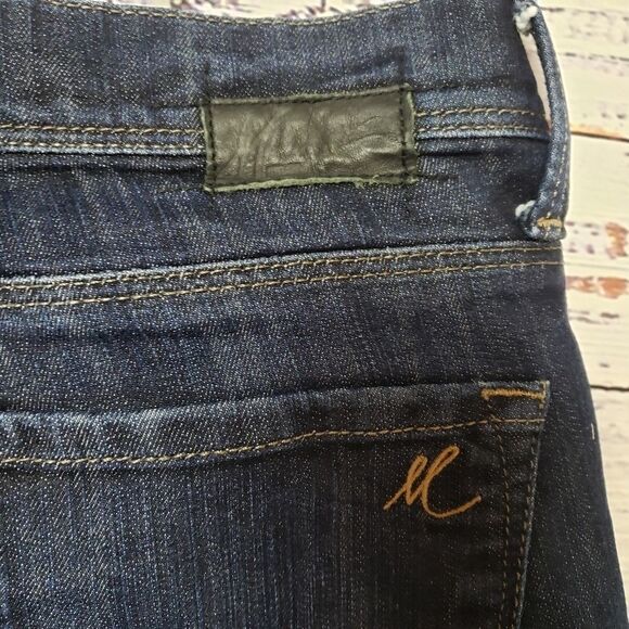 Mavi mid rise cuffed  Molly capri size 27 Dark Wash. - Picture 4 of 10